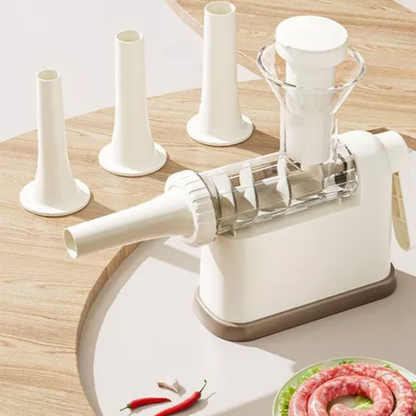 Recheie linguiças em casa de forma prática Sem sujar as mãos – sem perder tempo