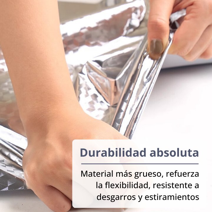 🔥 Rollo de 10m de papel de aluminio impermeable para cocina