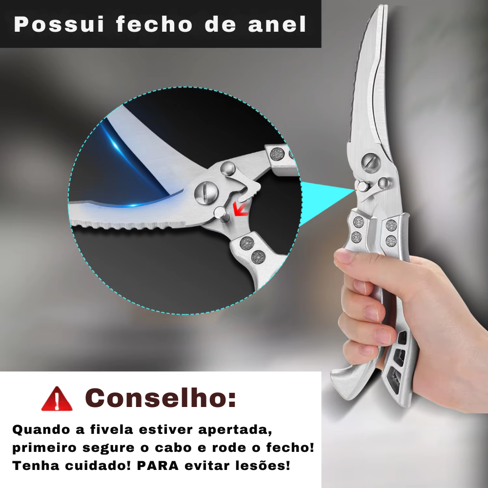 Tesouras para ossos em aço inoxidável de alto teor de carbono de alta qualidade