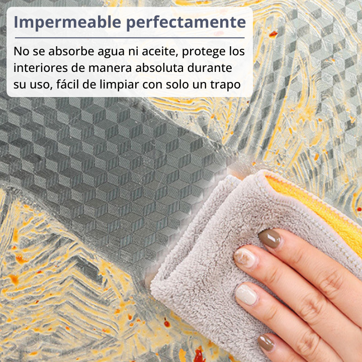 🔥 Rollo de 10m de papel de aluminio impermeable para cocina