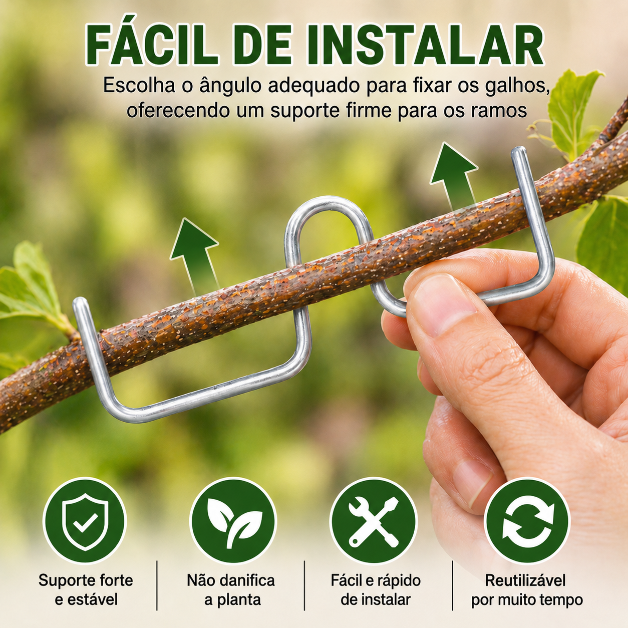 Kit com 50 peças para dobrar ramos no estilo Japonês – mais flores e frutos mais bonitos.