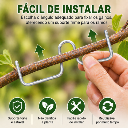 Kit com 50 peças para dobrar ramos no estilo Japonês – mais flores e frutos mais bonitos.