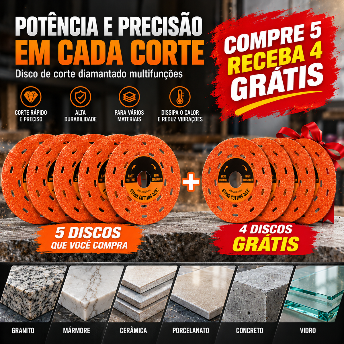O Disco Que Corta Melhor E Dura Muito Mais