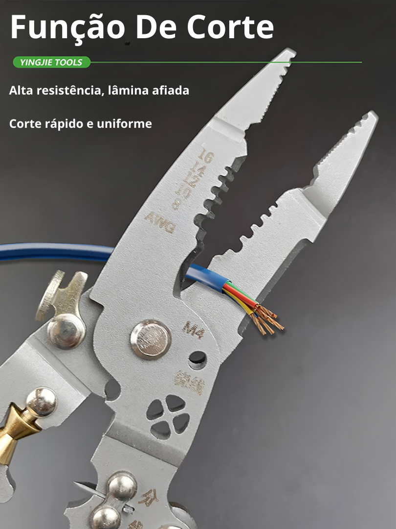 Detector De Tensão E Alicate Elétrico Multifuncional
