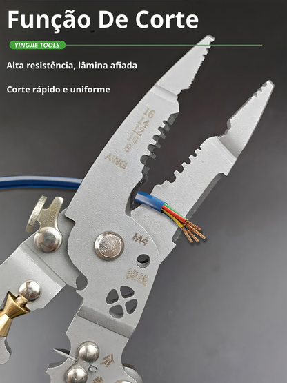 Detector De Tensão E Alicate Elétrico Multifuncional