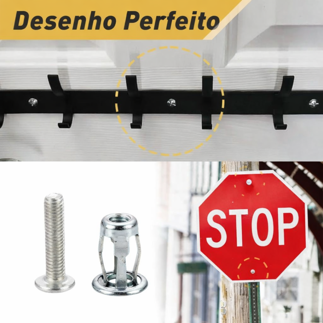 🔩 PARAFUSO DE EXPANSÃO M6 × 25 – FIXAÇÃO MAIS FIRME DO QUE PARAFUSOS COMUNS