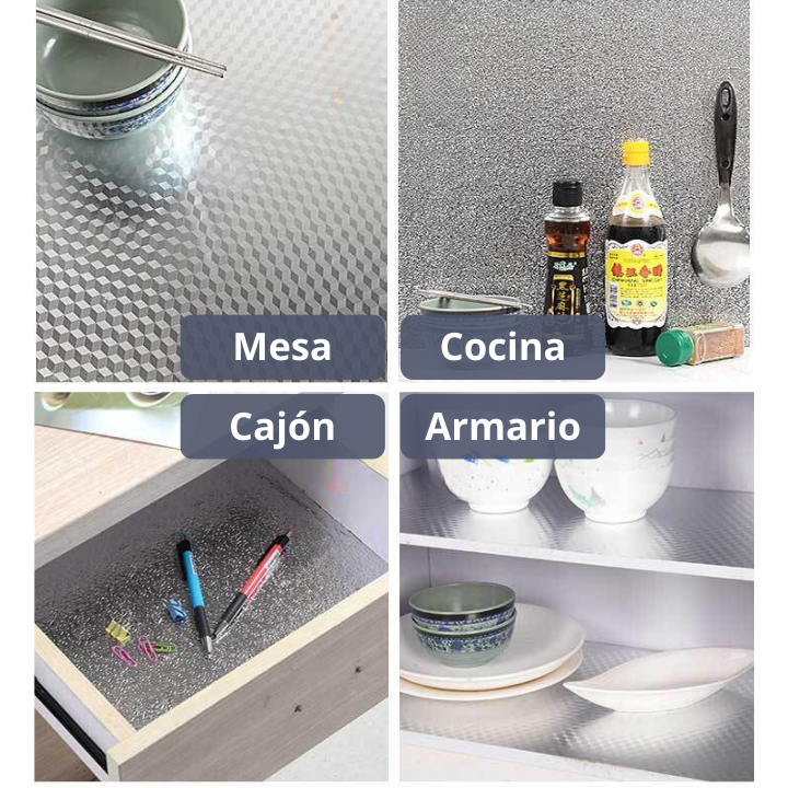 🔥 Rollo de 10m de papel de aluminio impermeable para cocina
