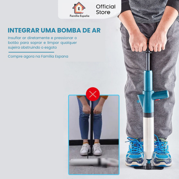 Desentupidor de Esgotos de Alta Pressão Ultra Burst