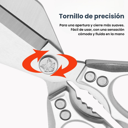 🇪🇸 Tesouras grandes com lâmina em forma de diamante, feitas de aço inoxidável maciço importado da Alemanha