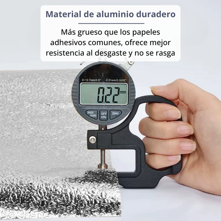 🔥 Rollo de 10m de papel de aluminio impermeable para cocina
