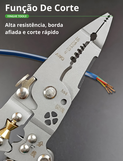 Detector De Tensão E Alicate Elétrico Multifuncional