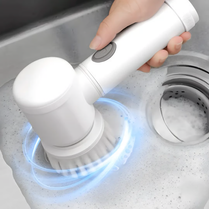 Escova Elétrica 3 em 1 – Potente, Compacta e Fácil de Usar para a Limpeza Doméstica