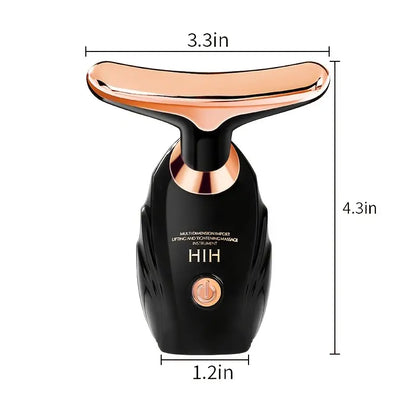 Aparelho de massagem facial antirrugas essence push
