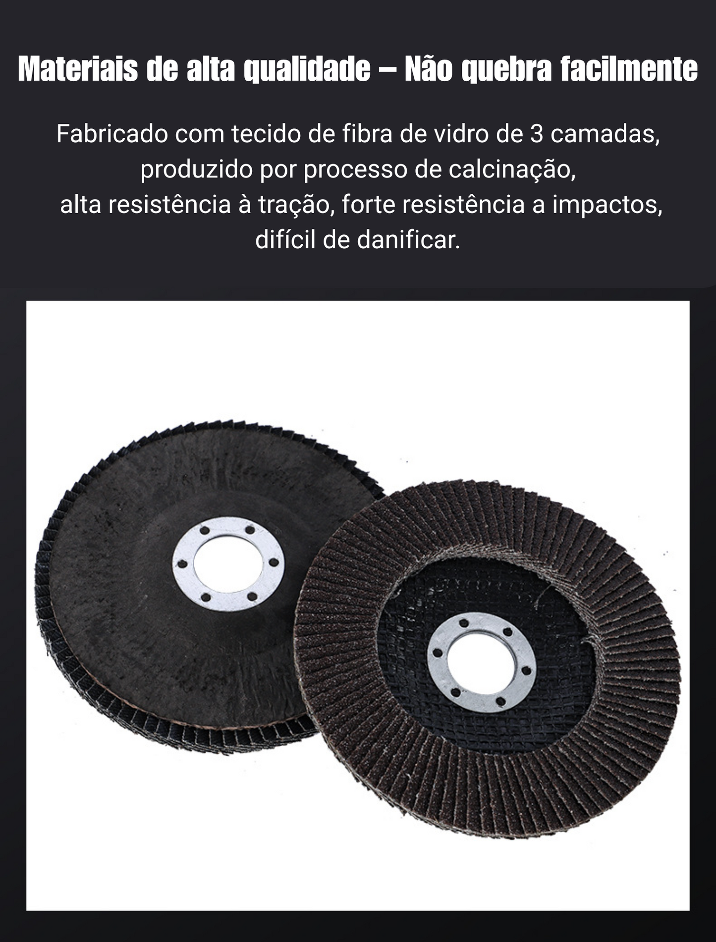 Disco flap 75 mm #80 – Um disco só, resolve vários trabalhos