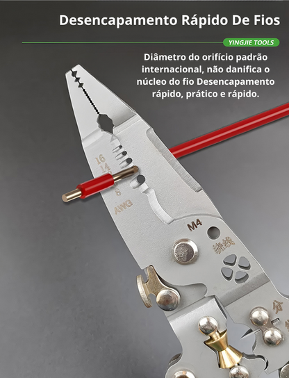 Detector De Tensão E Alicate Elétrico Multifuncional