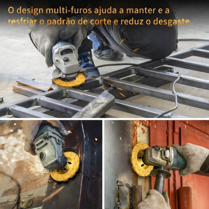 DISCO DE DESBASTE DIAMANTADO PRO – DESEMPENHO PROFISSIONAL