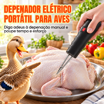 Depenador De Aves Portátil E Manual