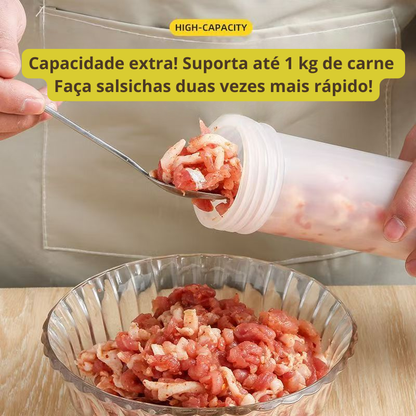 Máquina Manual para Enchidos com 3 Bicos – Uso Doméstico