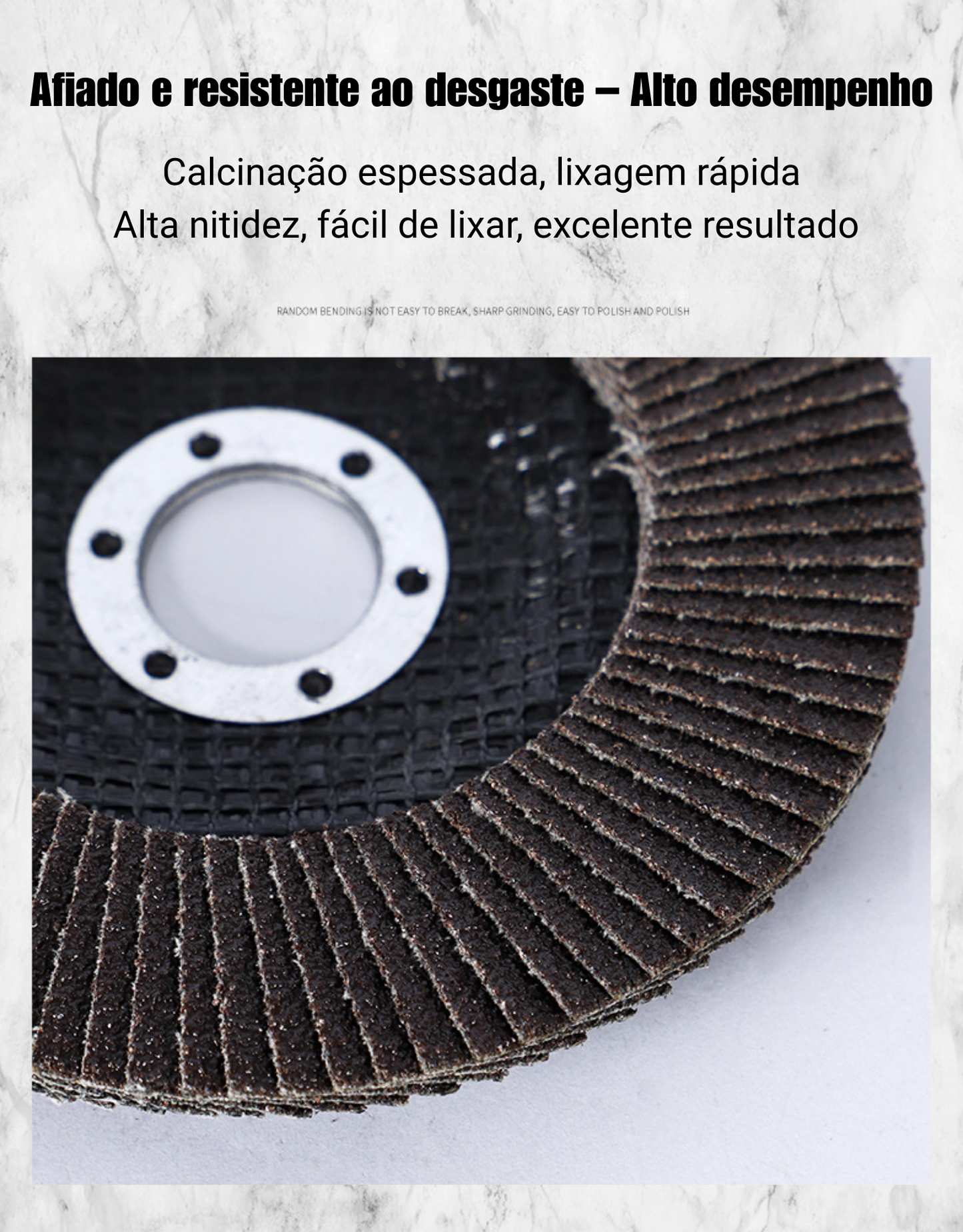 Disco flap 75 mm #80 – Um disco só, resolve vários trabalhos