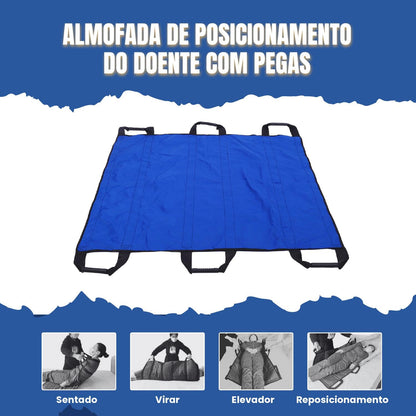 Tábua De Transferência De Doentes Com 6 Pegas Reforçadas, Almofada Médica Multiusos Para Camas, Idosos.