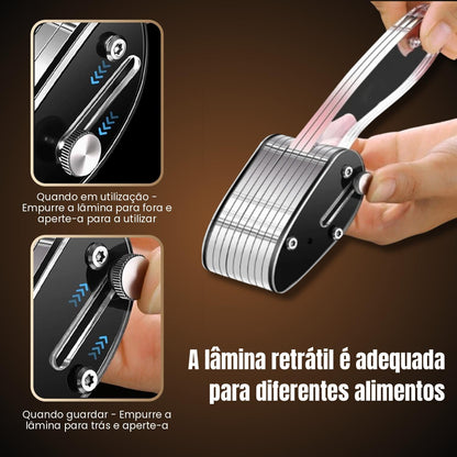 [Passo De Ferramenta De 3MM] Utensílio De Cozinha Multifuncional - Cortador De Legumes, Cortador De Frango, Cortador De Cintura