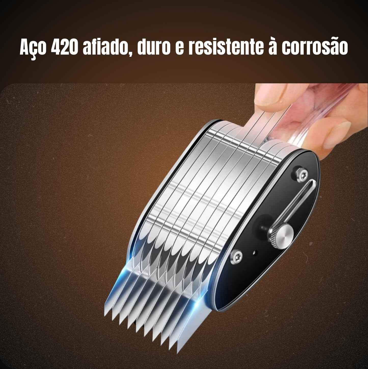 [Passo De Ferramenta De 3MM] Utensílio De Cozinha Multifuncional - Cortador De Legumes, Cortador De Frango, Cortador De Cintura