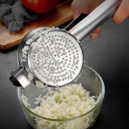 Ralador De Batatas, Espremedor DeBatatas Nanual Em Aço Inoxidável Com 3 Discos Intercambiáveis