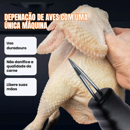 Depenador De Aves Portátil E Manual