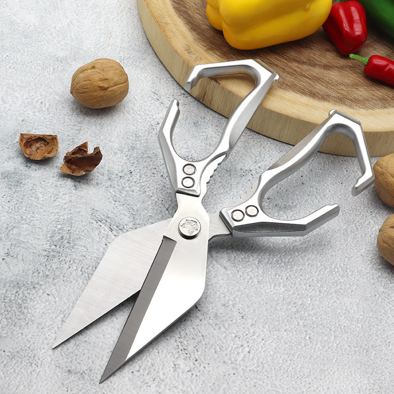 🇵🇹 Tesouras Grandes Com Lâmina Em Forma De Diamante, Feitas De Aço Inoxidável Maciço Importado Da Alemanha