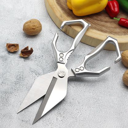 🇵🇹 Tesouras Grandes Com Lâmina Em Forma De Diamante, Feitas De Aço Inoxidável Maciço Importado Da Alemanha