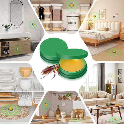 Combo de Iscas Biológicas para Baratas – Ação Rápida, Sem Odor, Não Tóxico, Seguro para Crianças e Animais de Estimação