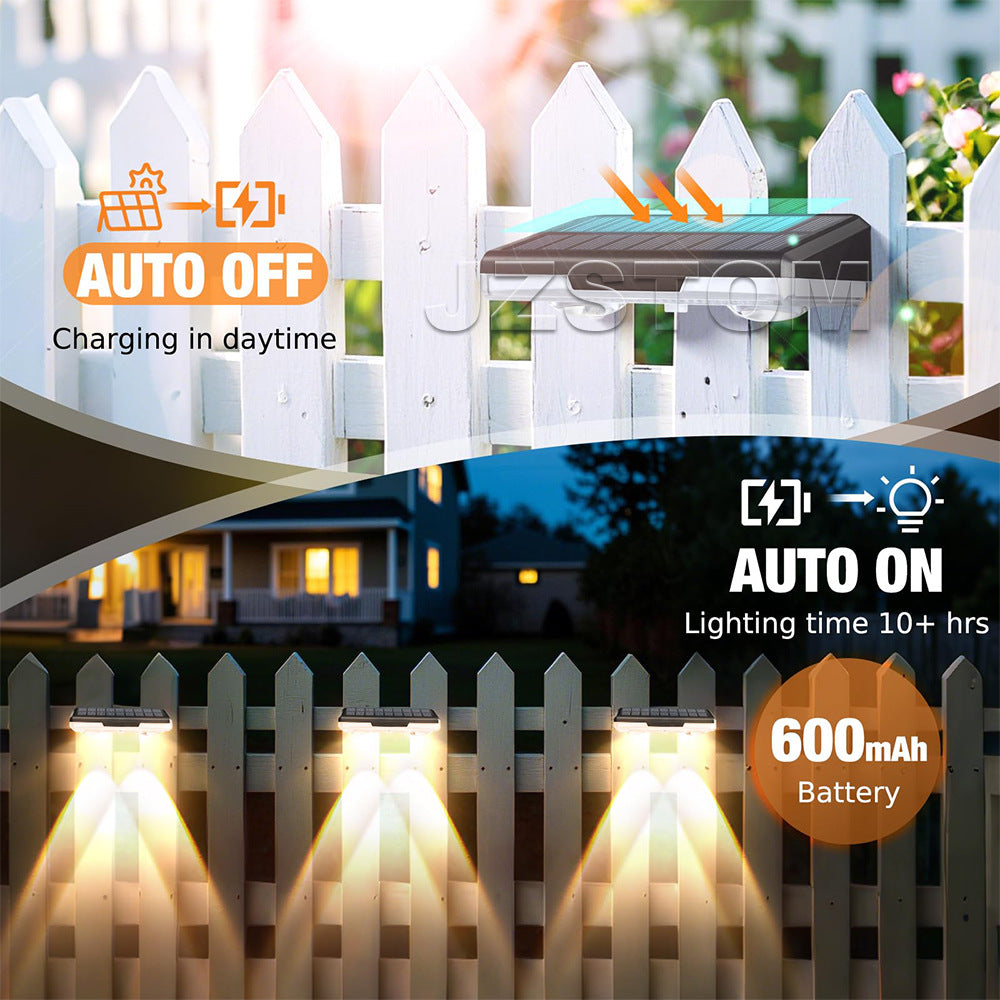 Luminária Solar de Jardim com Sensor Automático – À Prova d’Água, Acende Sozinha à Noite