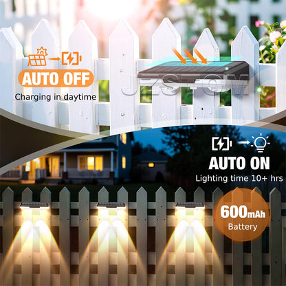 Luminária Solar de Jardim com Sensor Automático – À Prova d’Água, Acende Sozinha à Noite