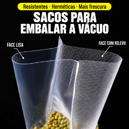 Sacos para embalar a vácuo