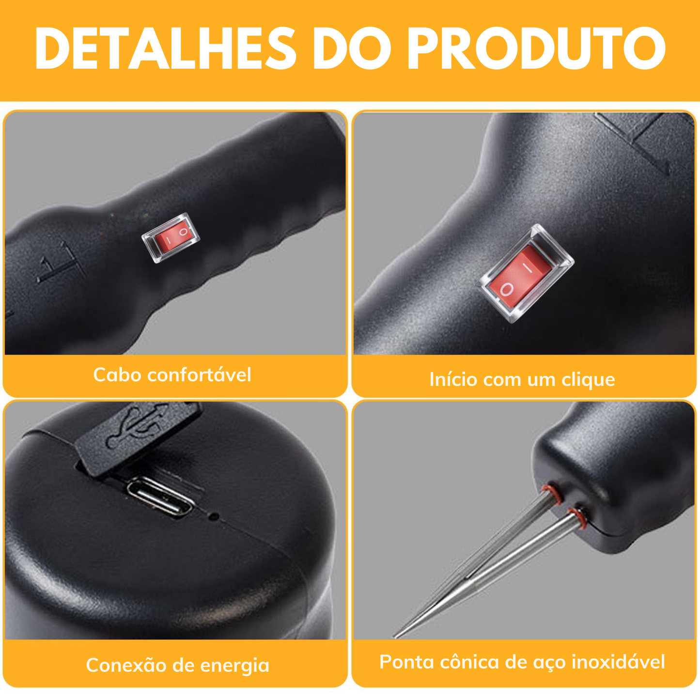 Depenador De Aves Portátil E Manual – Prático e Rápido
