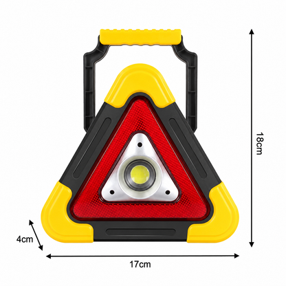 🚨 Triángulo De Advertencia Para Automóvil Con Luz LED Integrada