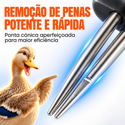 Depenador De Aves Portátil E Manual