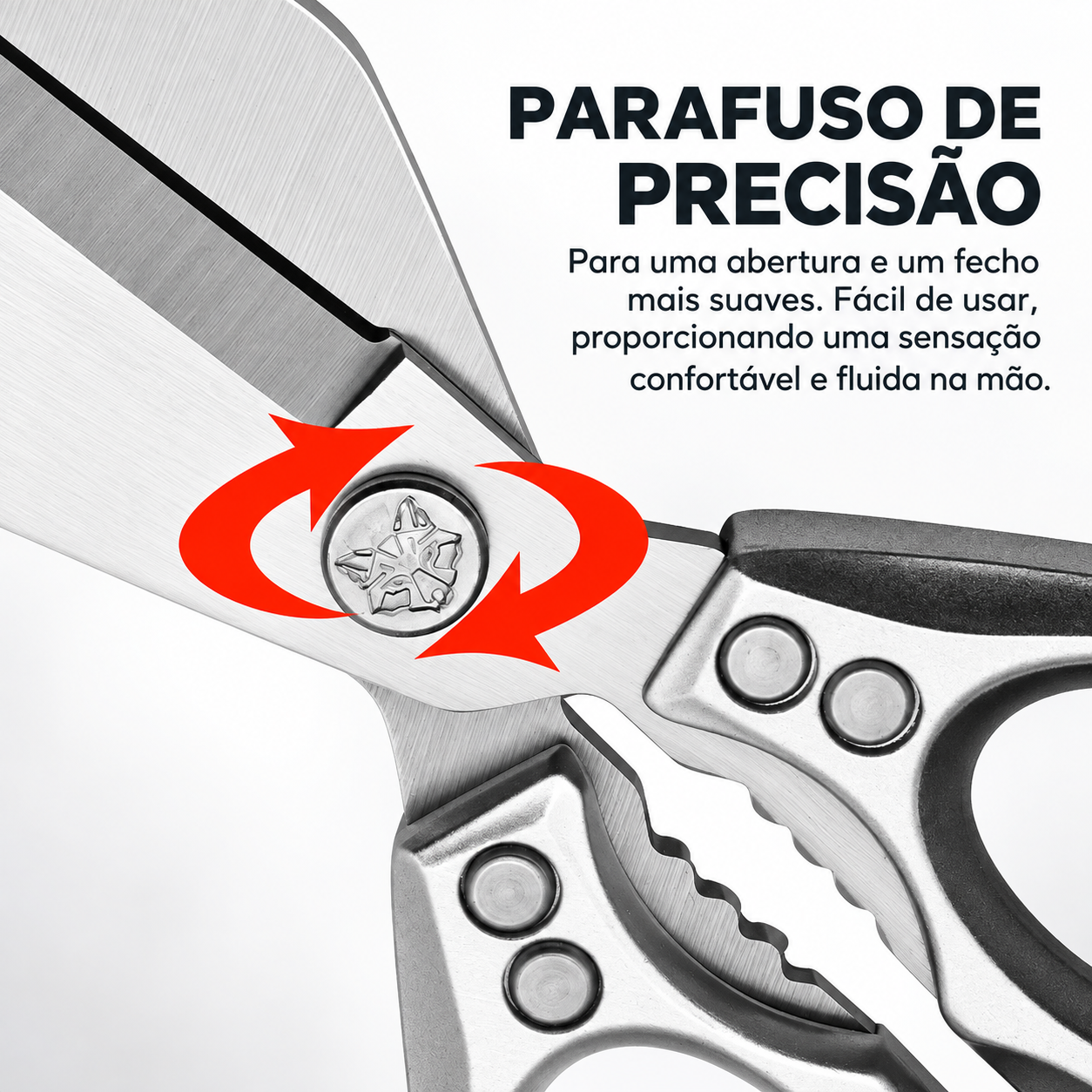 Parafuso de articulação da tesoura