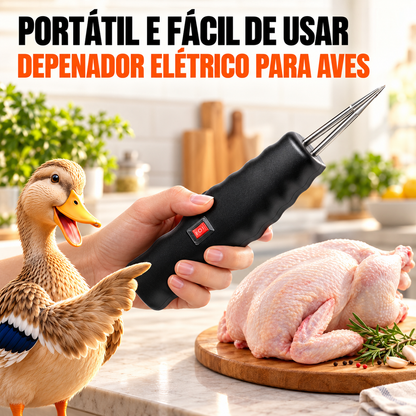 Depenador De Aves Portátil E Manual