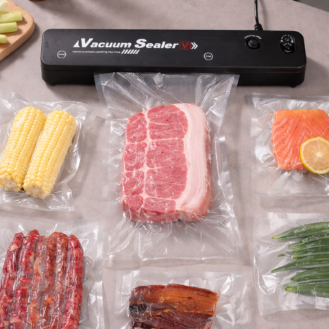 Máquina de selagem a vácuo para alimentos – conservação prolongada – inclui 100 sacos de vácuo grátis
