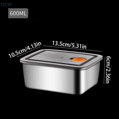 Bandeja Mini Premium de Aço Inoxidável em Estilo Japonês (13x10x5cm)