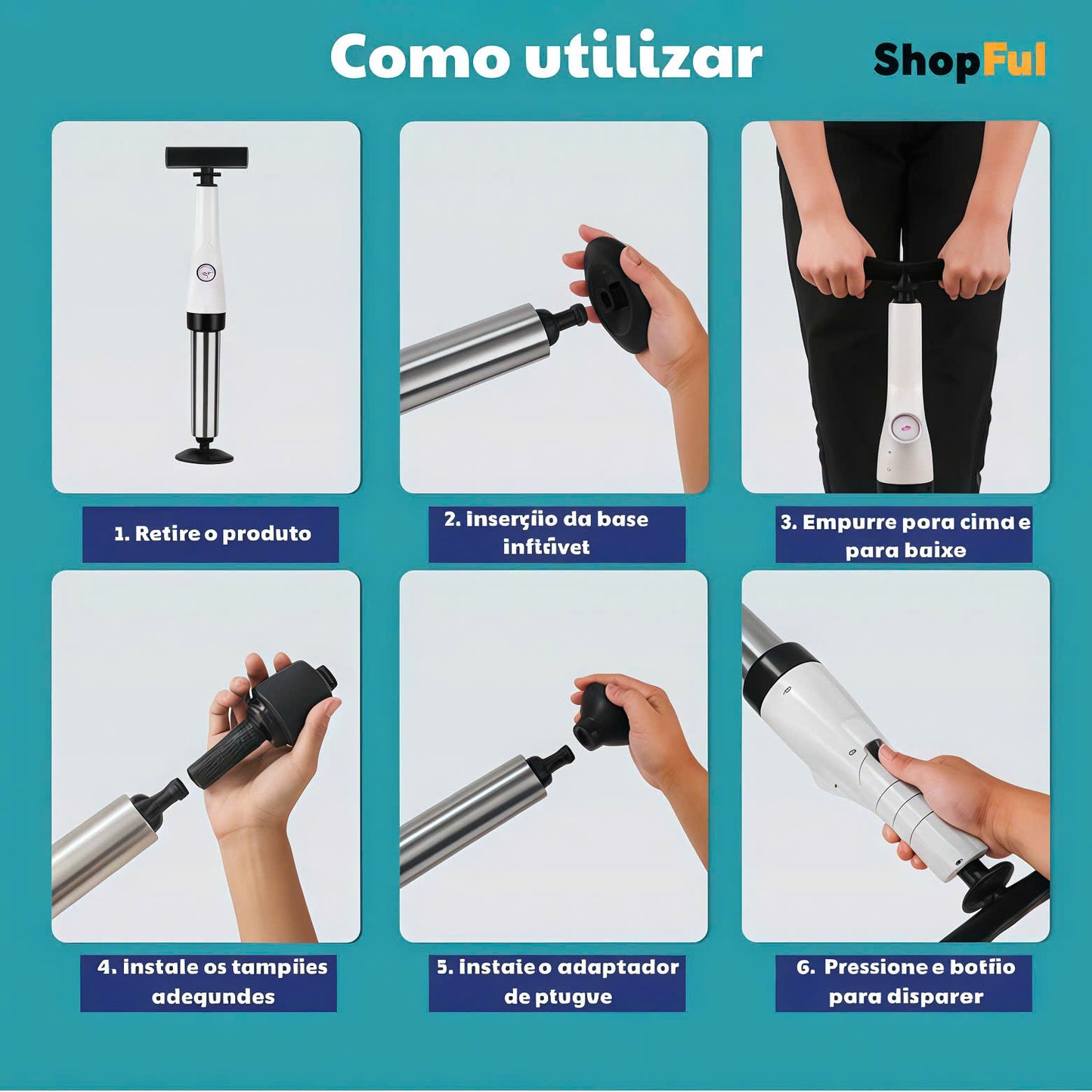Desentupidor de Esgotos de Alta Pressão Ultra Burst.